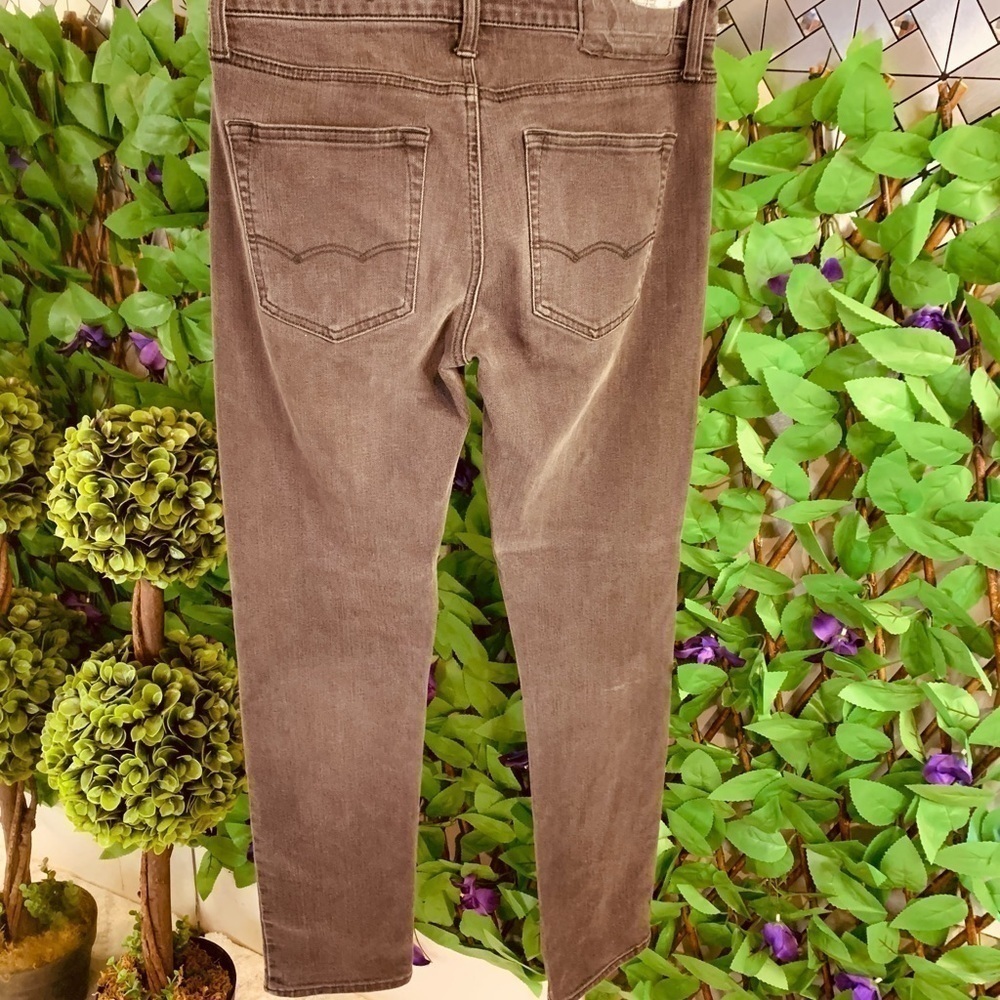 American Eagle Outfitters 360 Extreme Flex Slim Straight Denim Black Jeans 28x30 - Picture 9 of 16